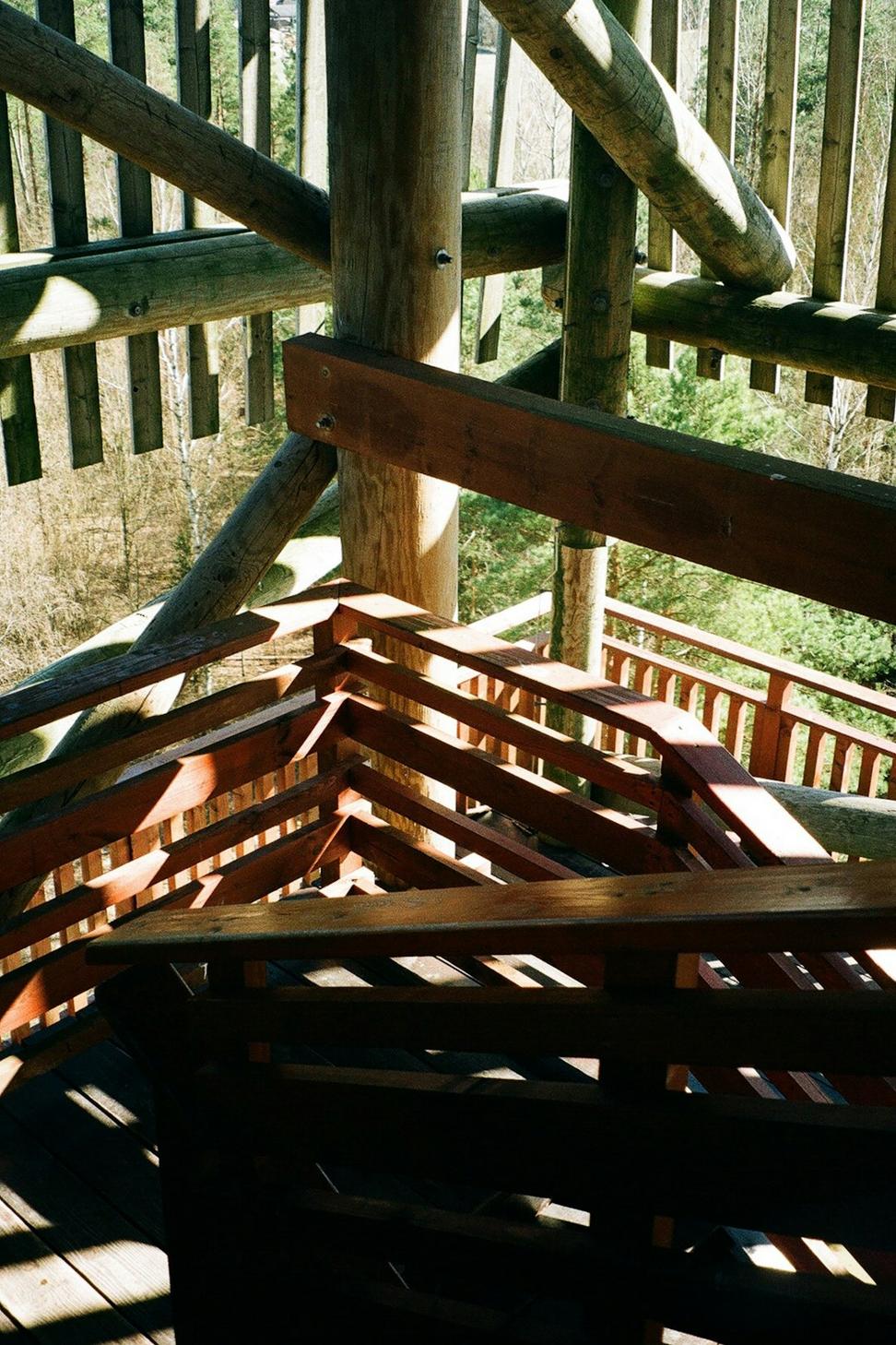 Timber construction detail